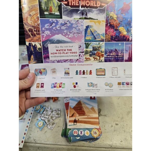 Trekking the World Educational Board Game by Underdog Games Complete - Picture 8 of 9